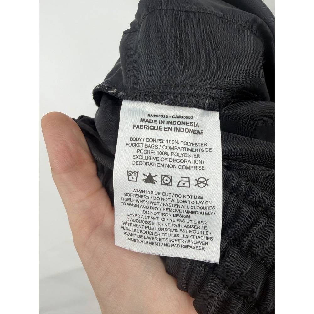 Nike NSW Novelty Capsule Pants Women L Black Wide Leg Cargo Track Athletic Gym - Picture 5 of 10
